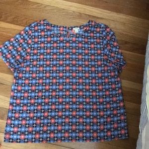 Jcrew Patterned blouse